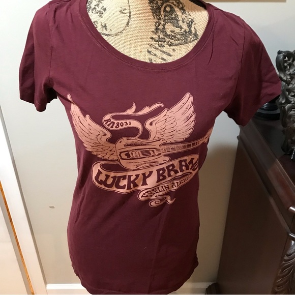 🍀LUCKY BRAND Tee - Picture 1 of 6